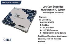 CIU3:ARMプロセッサ搭載 低コスト組み込み多機能I/O